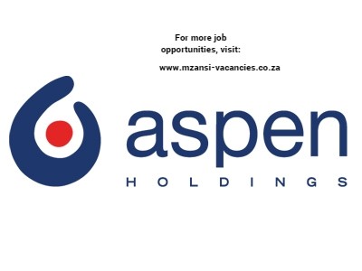Aspen Matric Job opportunities