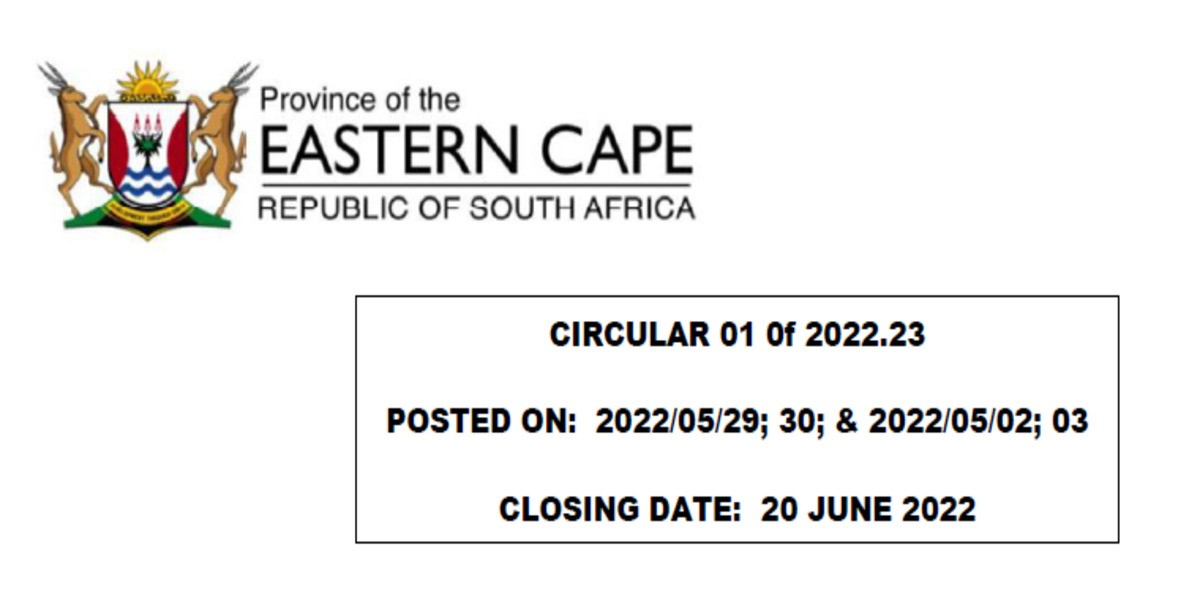 Eastern Cape Government Vacancies